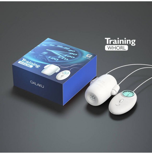 GALAKU - Training In Glans Exerciser Vibrator Delayed Ejaculation Masturbator (Chargeable - Whorl)